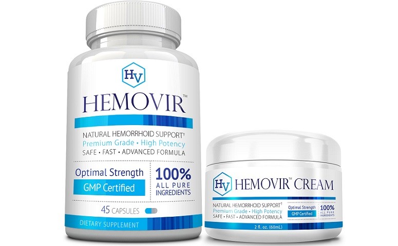 Approved Science Hemovir for Hemorrhoid Treatment